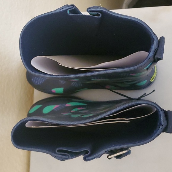 Name Your PRICE🔥Western Chief Indigo Dotty Downpour Rubber Rainboots size 6 - Picture 5 of 9